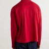Polo Cotton Logo Embroidery Shirt - BK Polo Cotton Logo Embroidery Shirt - BK