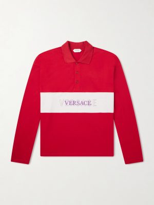 Polo Cotton Logo Embroidery Shirt Polo Cotton Logo Embroidery Shirt