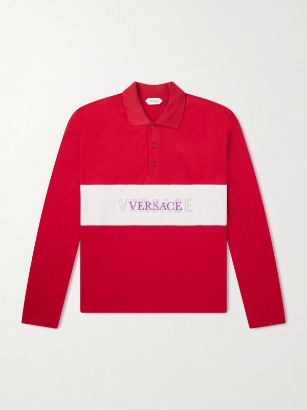 Polo Cotton Logo Embroidery Shirt Polo Cotton Logo Embroidery Shirt
