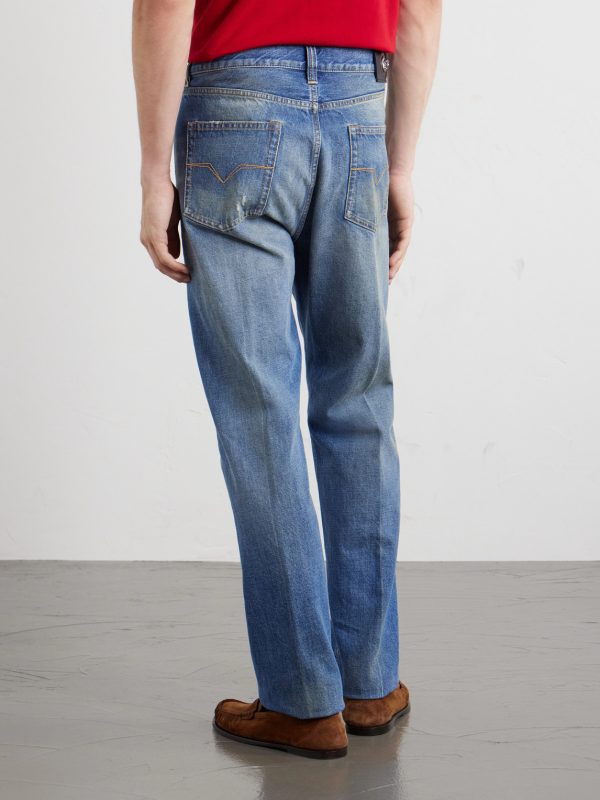 Straight-Leg Jeans - BK