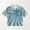 Camp-Collar Cotton-Poplin Shirt