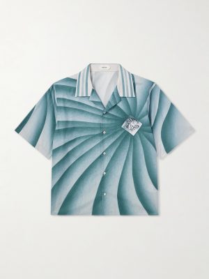 Camp-Collar Cotton-Poplin Shirt Camp-Collar Cotton-Poplin Shirt