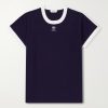 Medusa-Embroidered Cotton-Blend Jersey T-Shirt Medusa-Embroidered Cotton-Blend Jersey T-Shirt