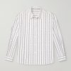 Striped Cotton-Blend Jacquard Shirt Striped Cotton-Blend Jacquard Shirt