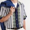 Striped Silk-Crepe de Chine Shirt - CU