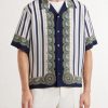 Striped Silk-Crepe de Chine Shirt - FR