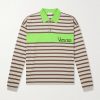 Polo Striped Cotton Jersey Polo Shirt