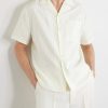 Striped Cotton and Silk-Blend Jacquard Shirt - CU Striped Cotton and Silk-Blend Jacquard Shirt - CU