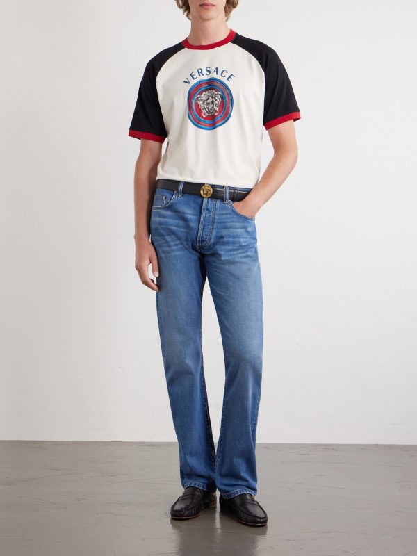 Logo-Print Cotton-Jersey T-Shirt - OU