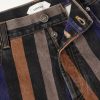 Straight-Leg Striped Jeans - E1 Straight-Leg Striped Jeans - E1