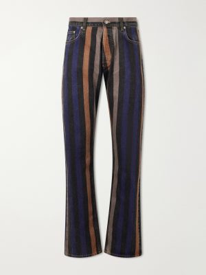 Straight-Leg Striped Jeans Straight-Leg Striped Jeans