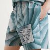 Wide-leg Printed Cotton-Poplin Shorts - CU Wide-leg Printed Cotton-Poplin Shorts - CU