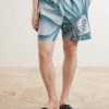 Wide-leg Printed Cotton-Poplin Shorts - FR Wide-leg Printed Cotton-Poplin Shorts - FR