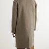 Virgin-Wool Twill Trench Coat - BK Virgin-Wool Twill Trench Coat - BK