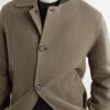 Virgin-Wool Twill Trench Coat - CU Virgin-Wool Twill Trench Coat - CU