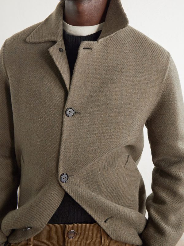 Virgin-Wool Twill Trench Coat - CU Virgin-Wool Twill Trench Coat - CU