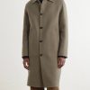Virgin-Wool Twill Trench Coat - FR Virgin-Wool Twill Trench Coat - FR