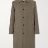 Virgin-Wool Twill Trench Coat Virgin-Wool Twill Trench Coat