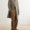 Virgin-Wool Twill Trench Coat - OU Virgin-Wool Twill Trench Coat - OU