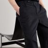 Straight-Leg Pleated Cotton-Drill Trousers - CU Straight-Leg Pleated Cotton-Drill Trousers - CU