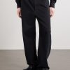 Straight-Leg Pleated Cotton-Drill Trousers - FR Straight-Leg Pleated Cotton-Drill Trousers - FR