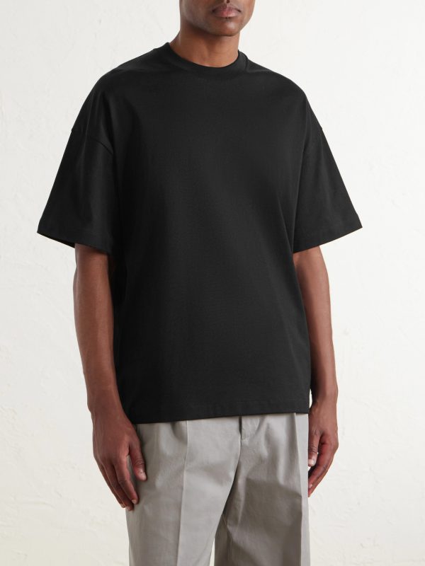 Logo-Print Cotton-Jersey T-Shirt - FR Logo-Print Cotton-Jersey T-Shirt - FR