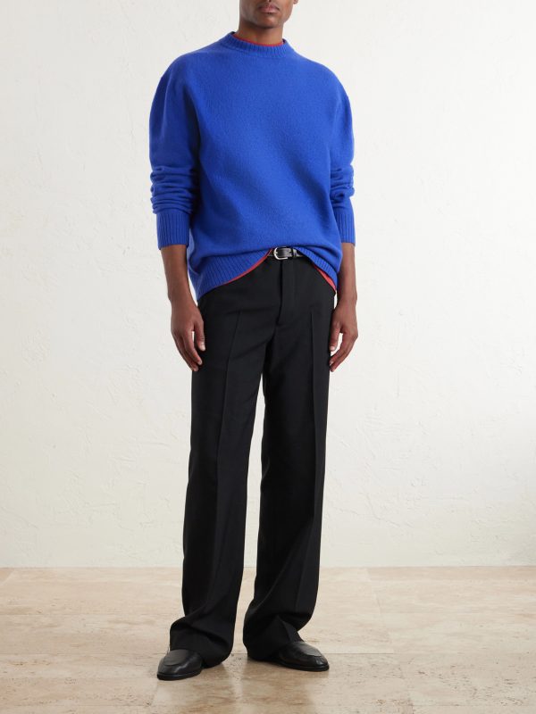Boiled Wool Sweater - OU Boiled Wool Sweater - OU