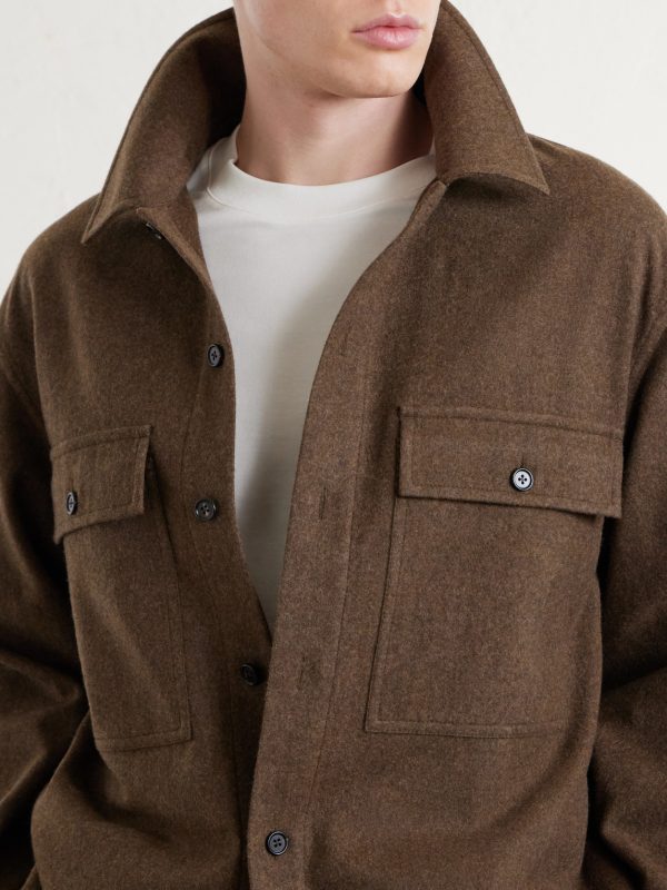 Virgin Wool Overshirt - CU
