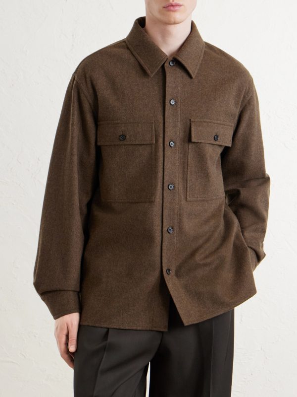 Virgin Wool Overshirt - FR