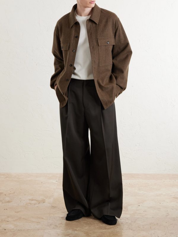 Virgin Wool Overshirt - OU