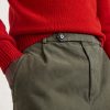Straight-Leg Cotton-Drill Trousers - CU