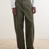 Straight-Leg Cotton-Drill Trousers - FR