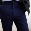 Straight-Leg Cotton-Blend Twill Trousers - CU