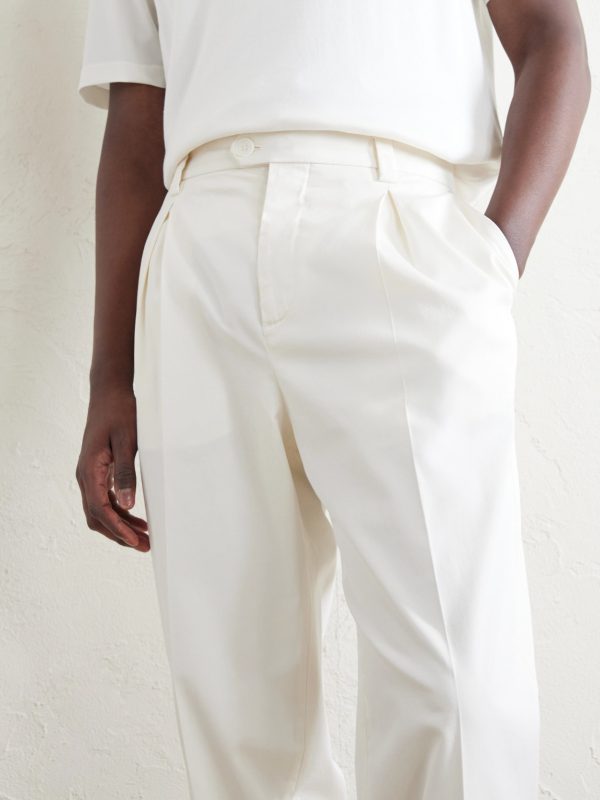 Straight-Leg Cotton-Blend Golf Trousers - CU