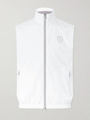Logo-Appliquéd Shell Golf Jacket Logo-Appliquéd Shell Golf Jacket