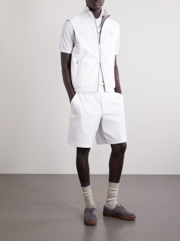 Logo-Appliquéd Shell Golf Jacket - OU Logo-Appliquéd Shell Golf Jacket - OU