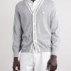 Logo-Appliquéd Cotton Cardigan - FR