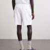 Straight-Leg Logo-Embroidered Cotton-Jersey Tennis Shorts - BK