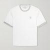 Logo-Appliquéd Cotton-Jersey Tennis Shirt Logo-Appliquéd Cotton-Jersey Tennis Shirt