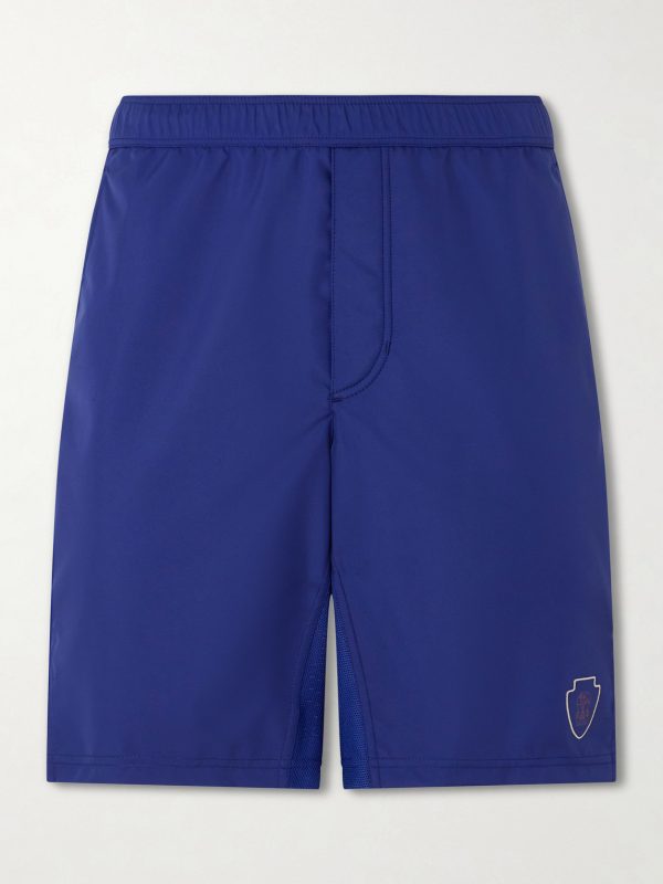 Straight-Leg Shell Tennis Shorts Straight-Leg Shell Tennis Shorts