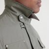 Fireman Leather-Trimmed Cotton-Blend Jacket - CU Fireman Leather-Trimmed Cotton-Blend Jacket - CU