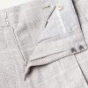 Pleated Checked Wool-Blend Suit Trousers - CU Pleated Checked Wool-Blend Suit Trousers - CU