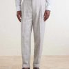 Pleated Checked Wool-Blend Suit Trousers - FR Pleated Checked Wool-Blend Suit Trousers - FR