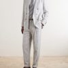 Pleated Checked Wool-Blend Suit Trousers - OU Pleated Checked Wool-Blend Suit Trousers - OU