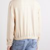 Herringbone Wool, Silk and Linen-Blend Blouson Jacket - BK Herringbone Wool, Silk and Linen-Blend Blouson Jacket - BK
