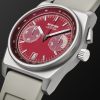 B347 Automatic Chronograph 41.5mm Titanium and Rubber Watch, Ref. No. B347-TT-CLA-WHI - FR B347 Automatic Chronograph 41.5mm Titanium and Rubber Watch, Ref. No. B347-TT-CLA-WHI - FR