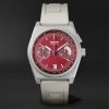 B347 Automatic Chronograph 41.5mm Titanium and Rubber Watch, Ref. No. B347-TT-CLA-WHI B347 Automatic Chronograph 41.5mm Titanium and Rubber Watch, Ref. No. B347-TT-CLA-WHI