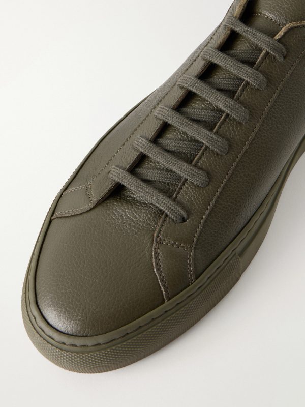 Achilles Full-Grained Leather Sneakers - CU Achilles Full-Grained Leather Sneakers - CU
