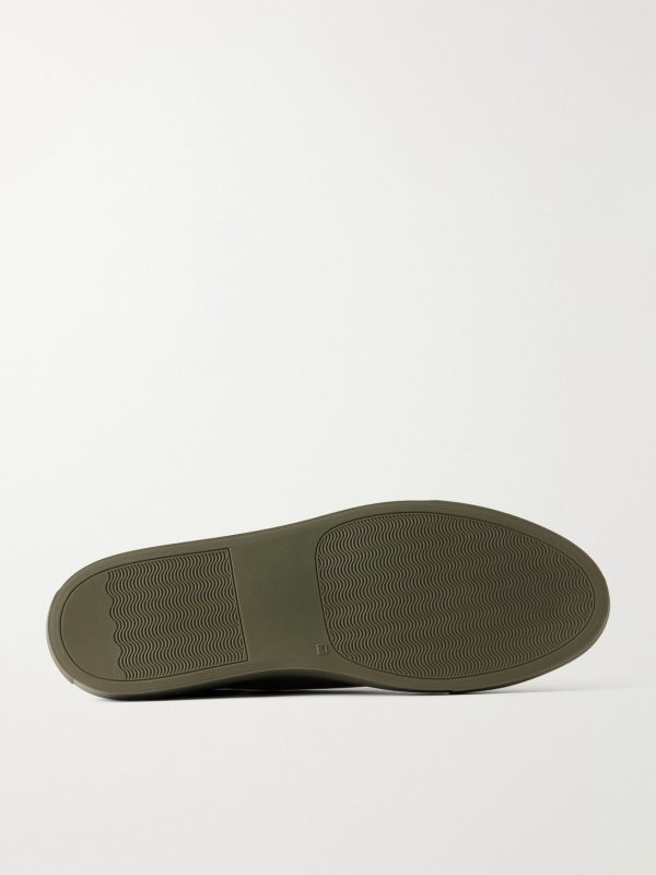Achilles Full-Grained Leather Sneakers - E1 Achilles Full-Grained Leather Sneakers - E1