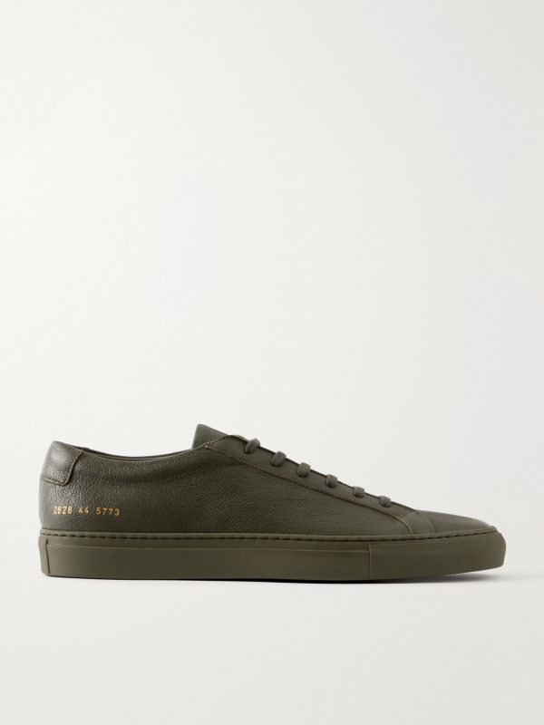 Achilles Full-Grained Leather Sneakers Achilles Full-Grained Leather Sneakers